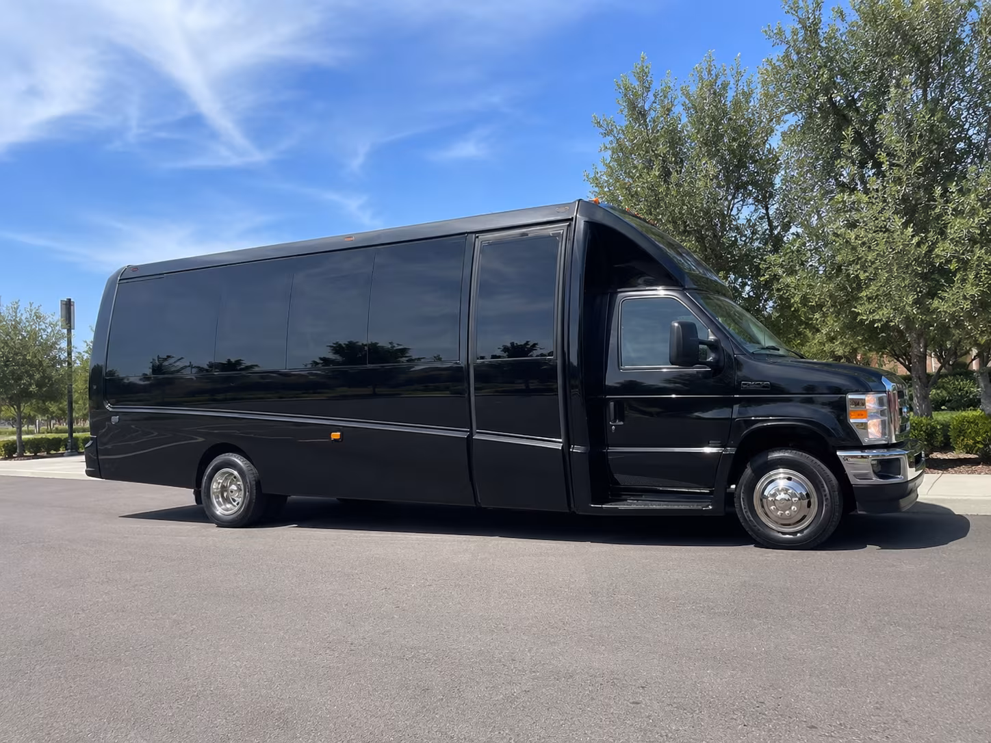 bus rentals for bands group and performers traveling through corona