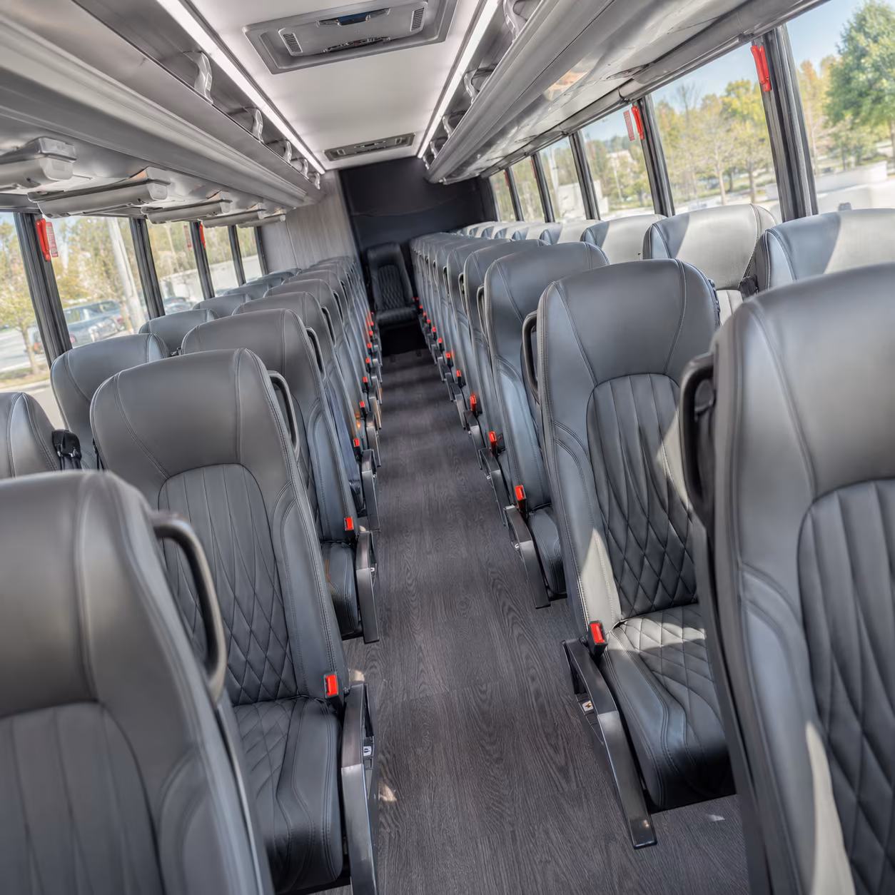 can i book a one way a round trip or a multi day package for a bus rental in corona