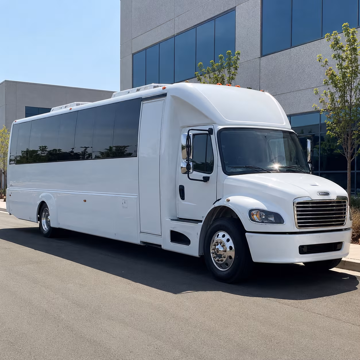 corona 25 passenger party bus