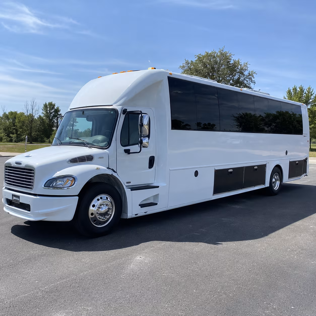 corona 40 passenger party bus