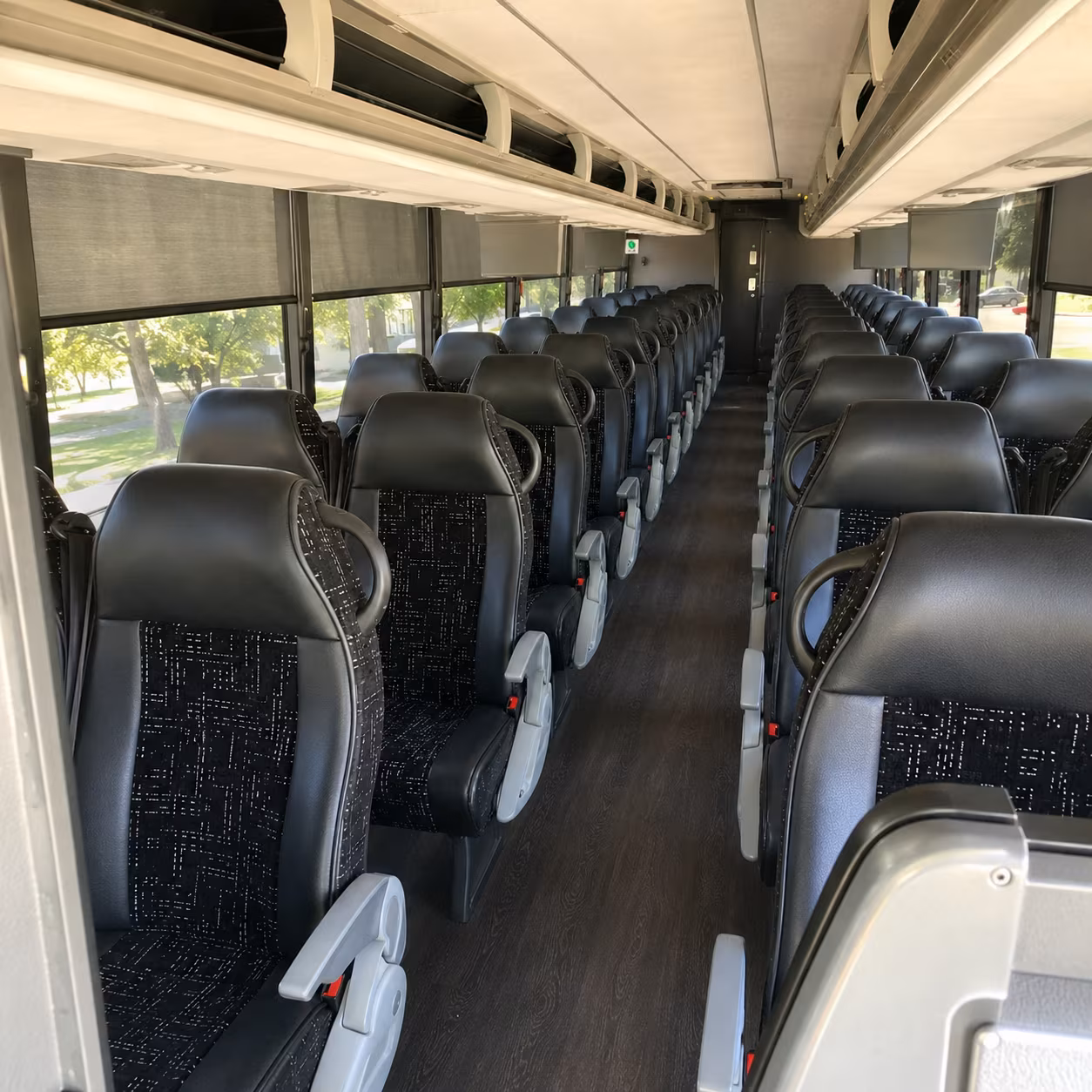 corona corporate event transportation onboard seating