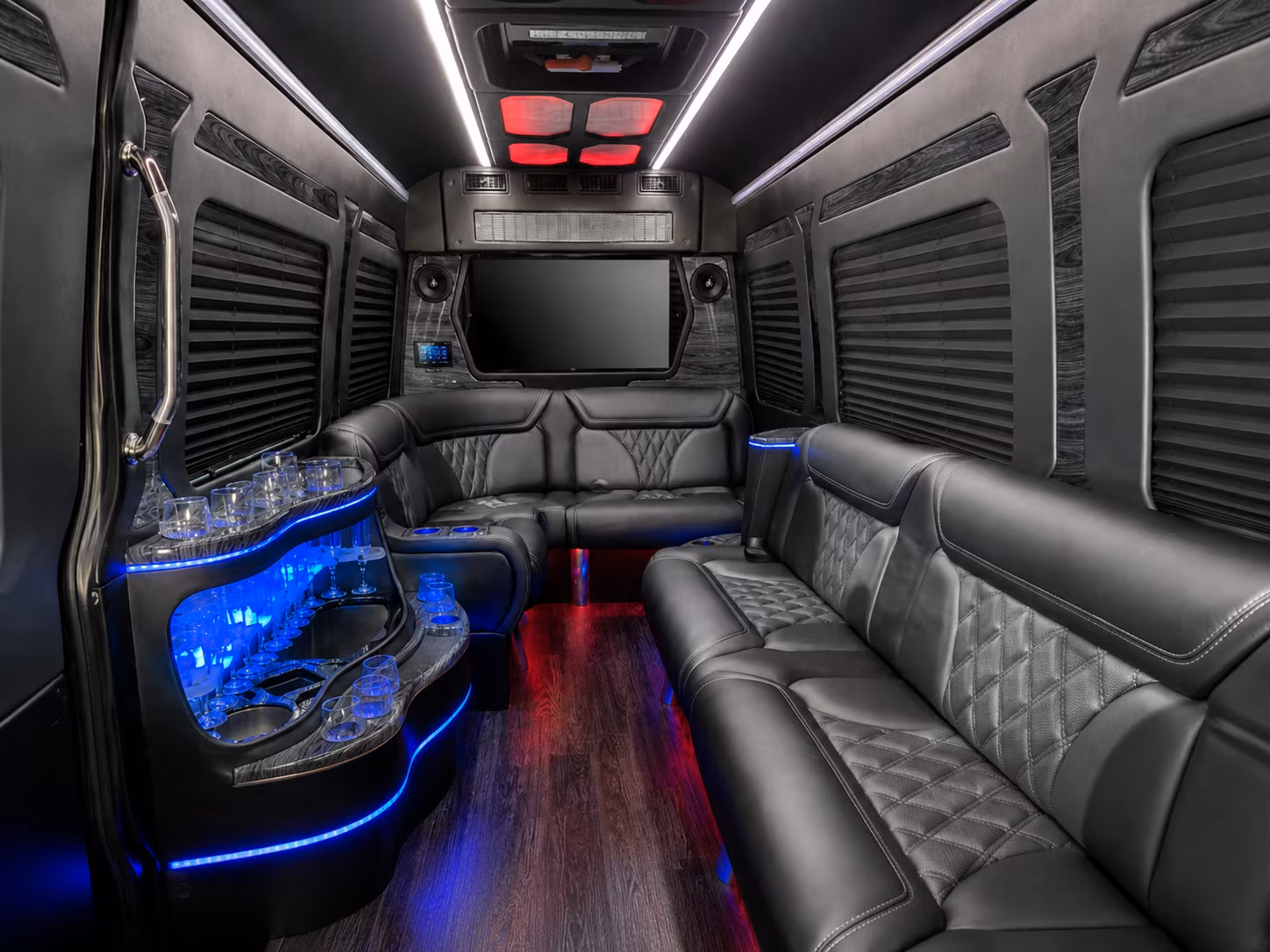 corona sprinter limousine inside