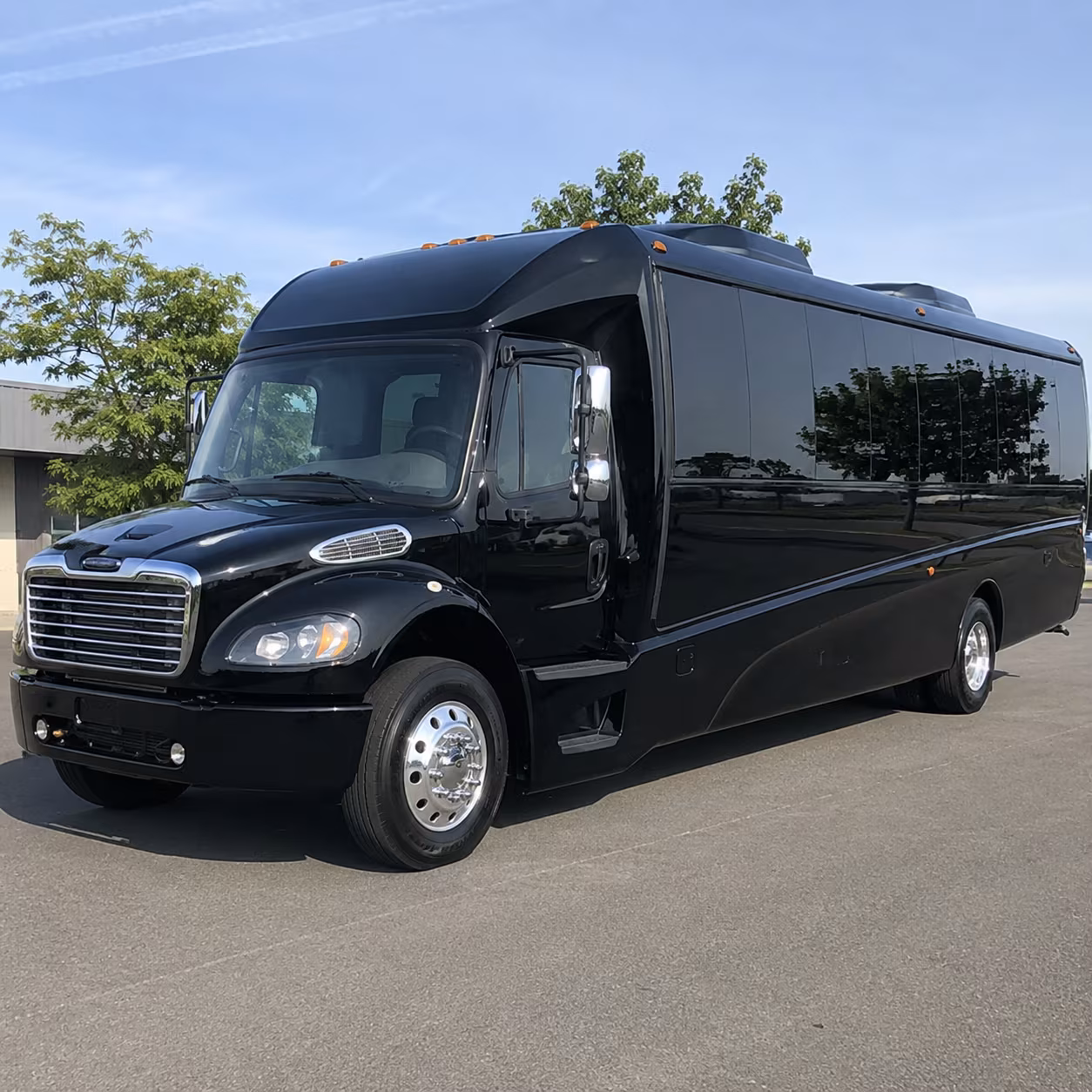 group bus transportation for senior ministry programs in corona