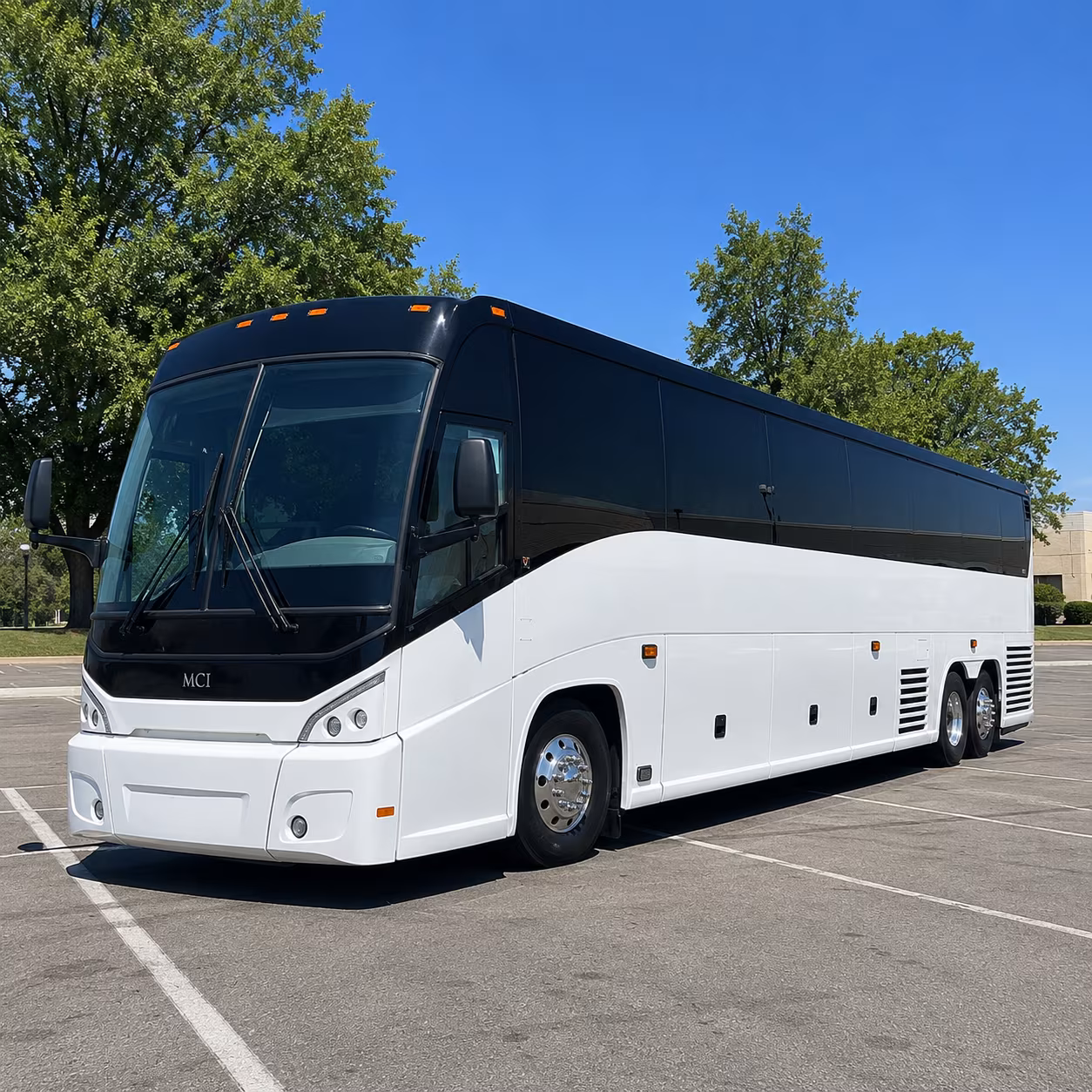 lax charter bus transfers for groups departing from corona